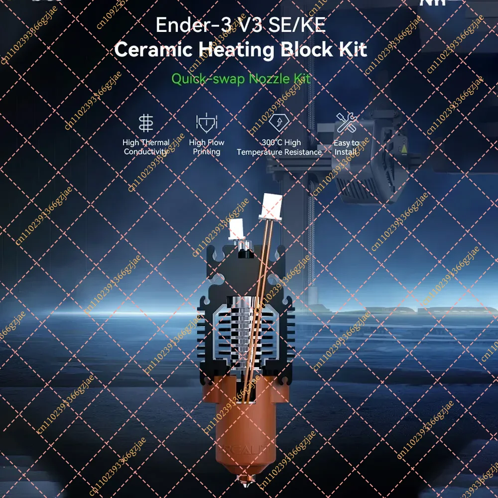 Creality Ender-3 V3 SE/KE セラミッ - Printer Nozzle のレビューと価格