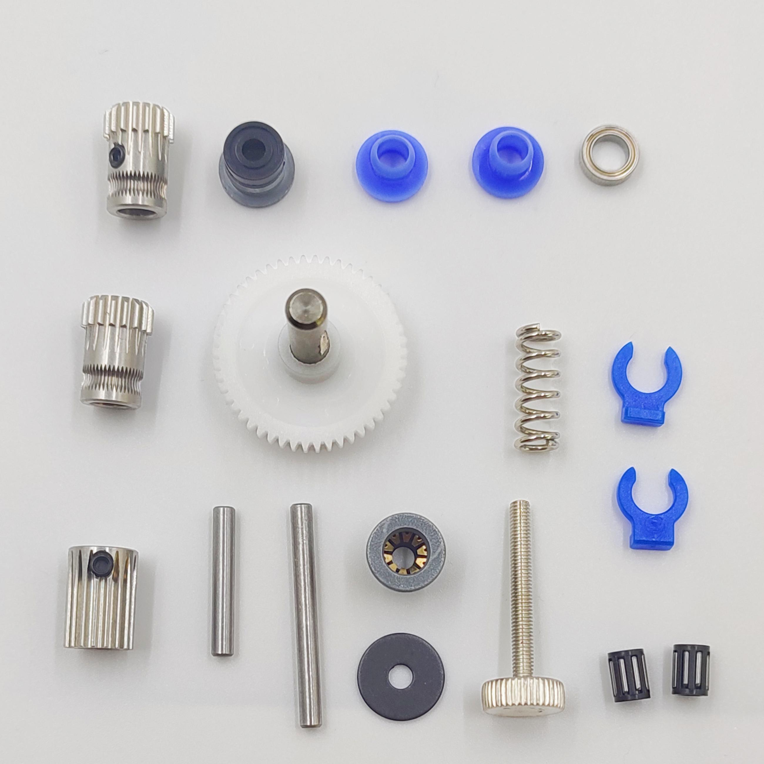デュアルドライブギア強化鋼製アップグレードキット。BMGエク - Direct Drive Extruder のレビューと価格
