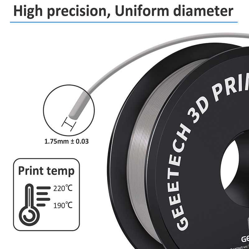 Geeetech 5Kg 標準 PLA フィラメント 1.7 - Filament 1.75 のレビューと価格
