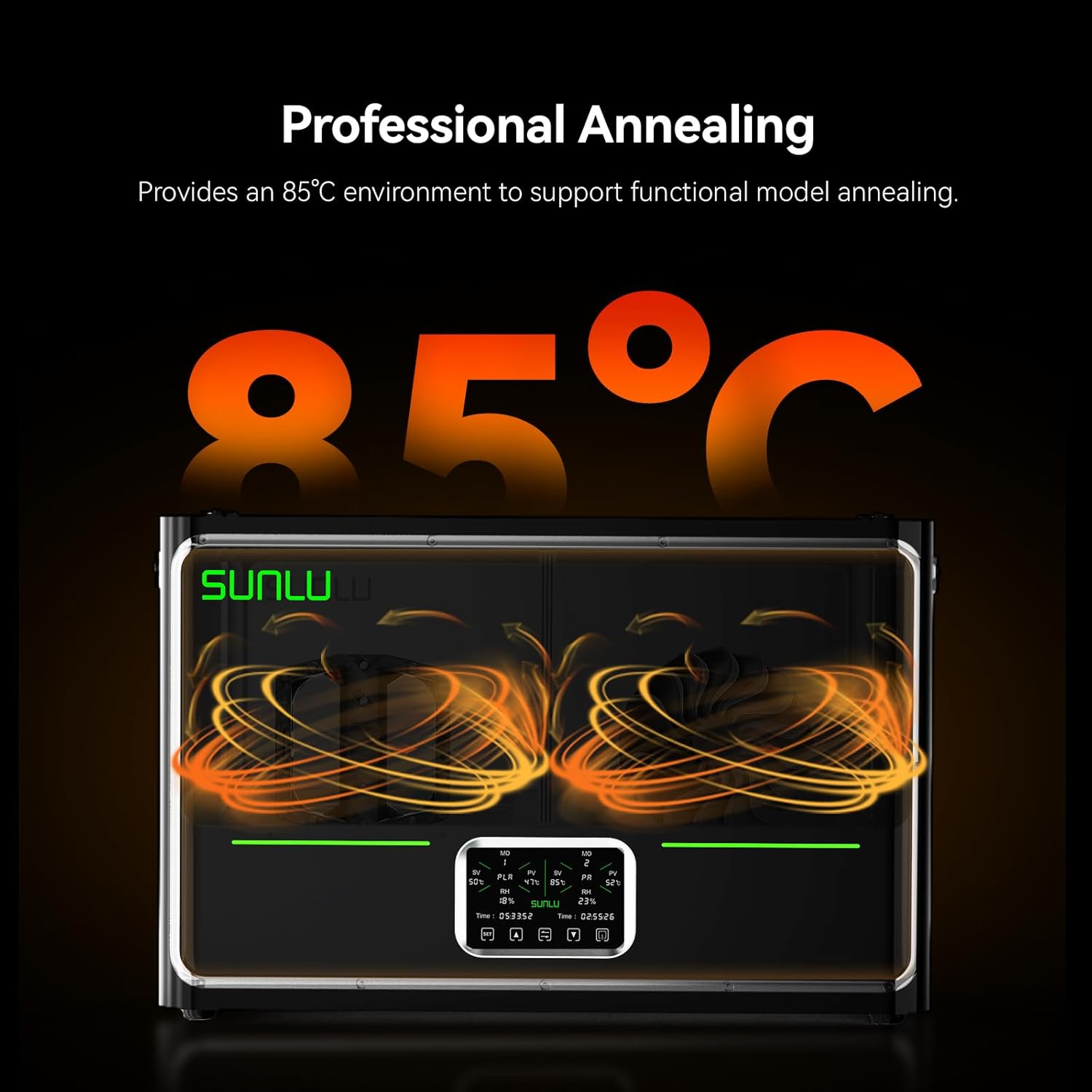 SUNLU S4 Pro 3Dフィラメント乾燥機、4ロール（ - Filament 1.75 のレビューと価格