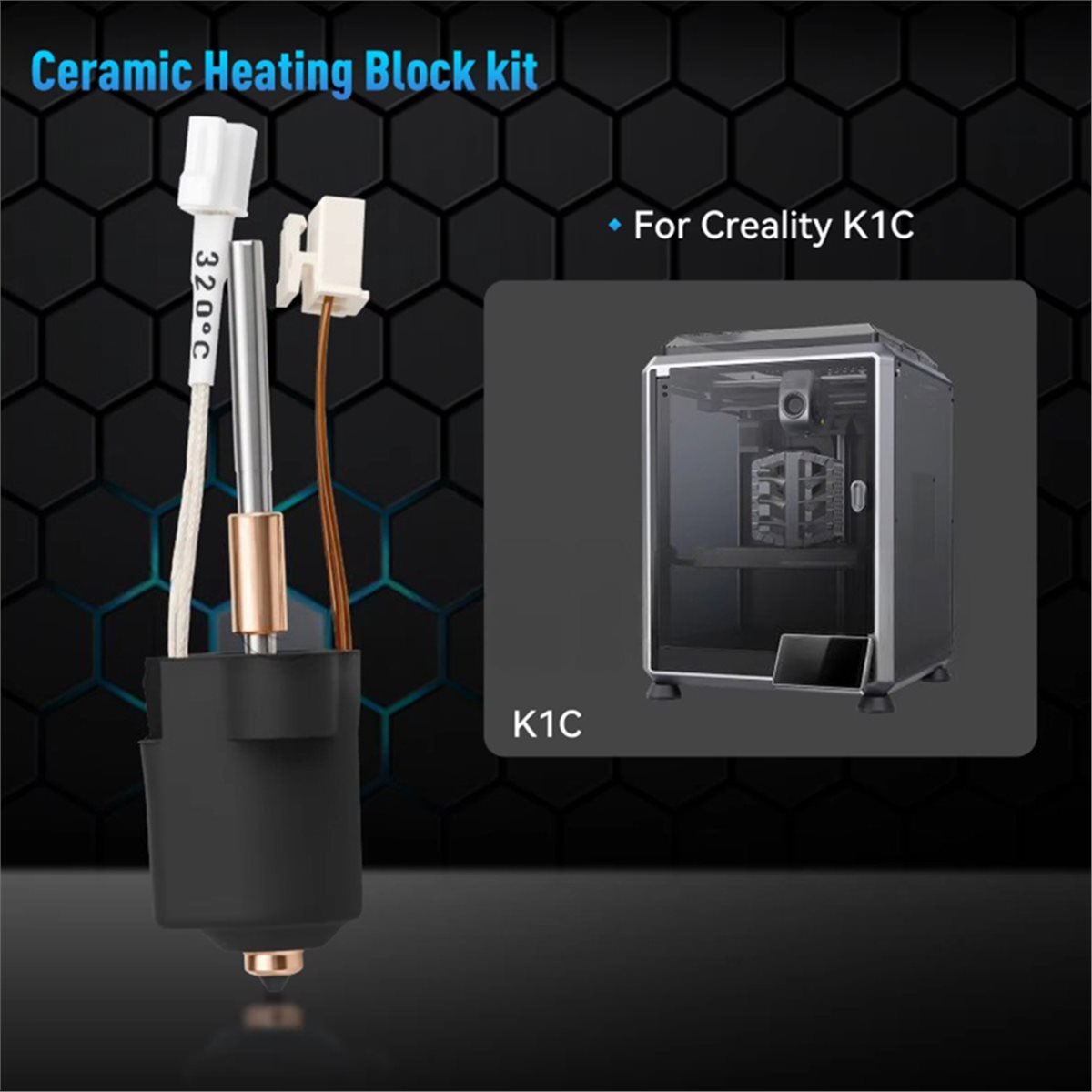SWXF K1C/K1MAX用 ホットエンド サーミスタ カ - Hotend 0.4Mm のレビューと価格