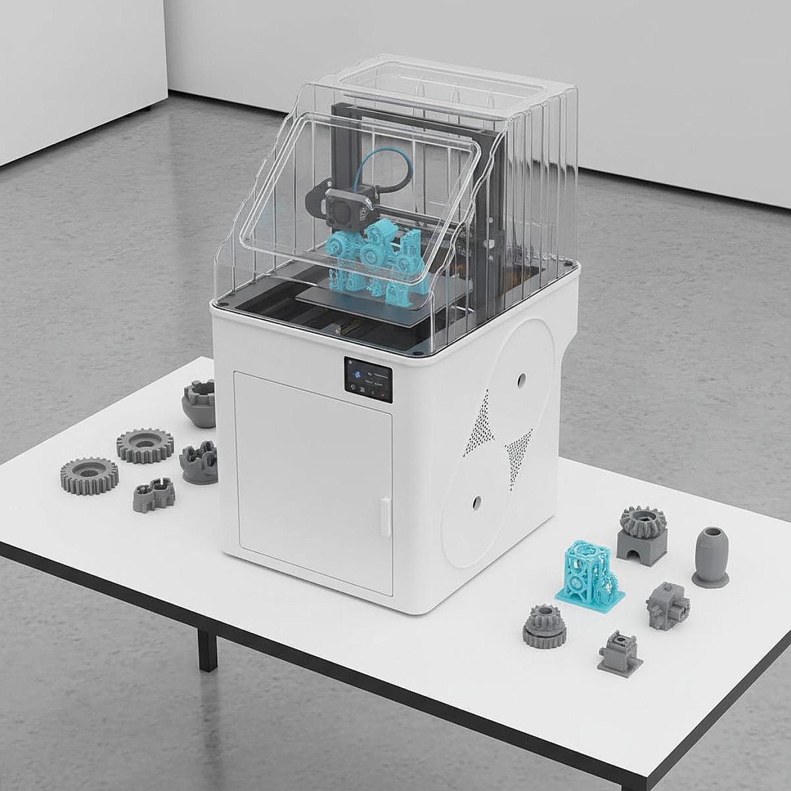 3D プリンター クリアトップカバー プレミアム磁気ハッチ  - Enclosure 3D Printer のレビューと価格