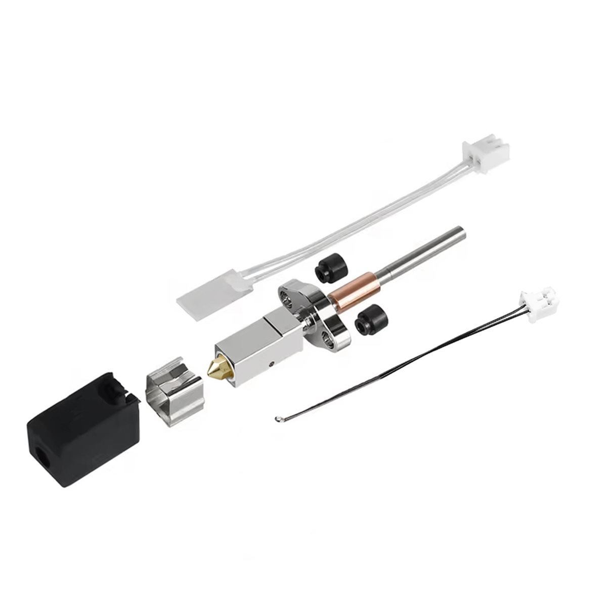 K1C ホットエンド交換用ノズル真鍮 0.4mm 用アップグ - Hotend Assembly のレビューと価格
