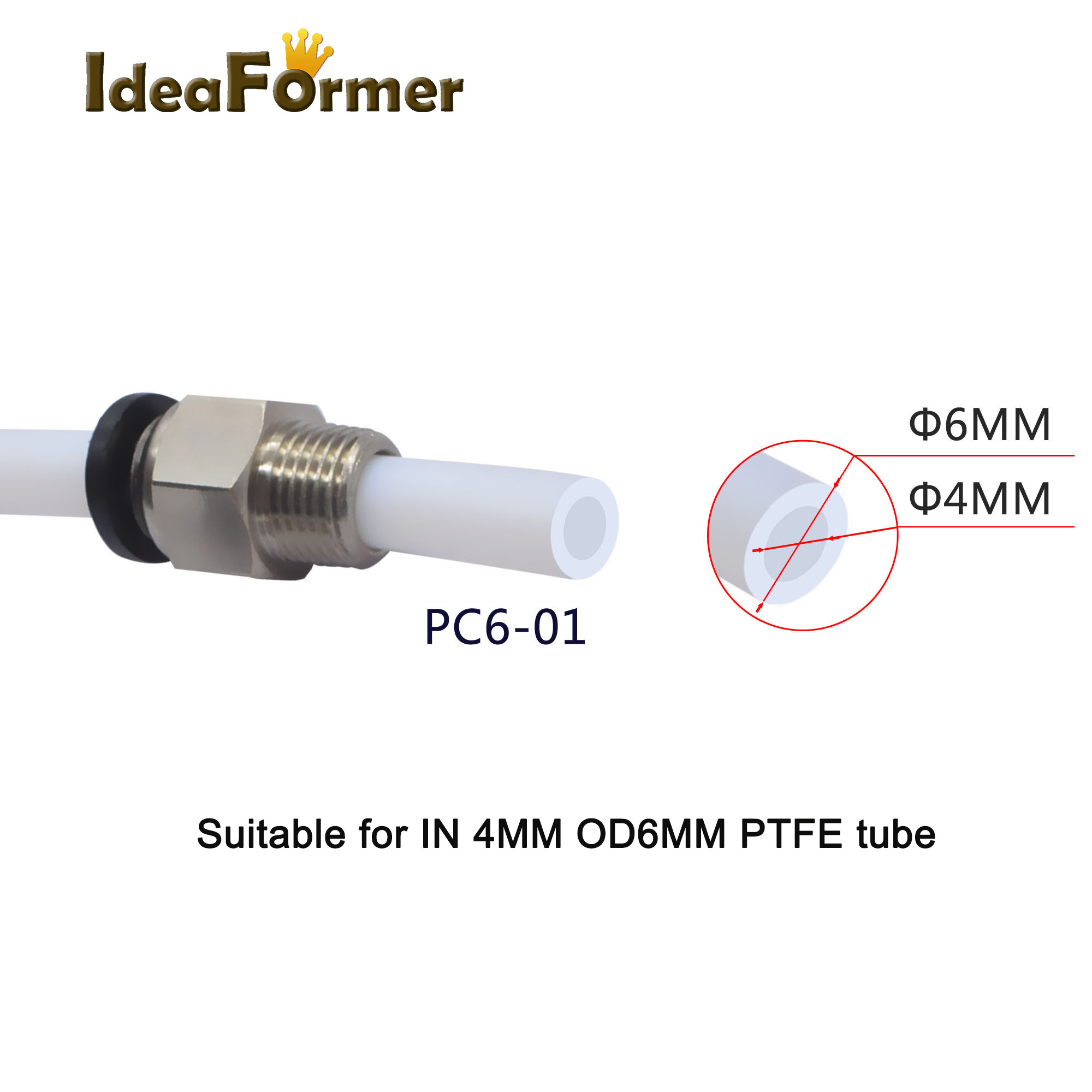 5 個クイックフィッティング PC4-01 PC6-01 P - Filament 1.75 のレビューと価格