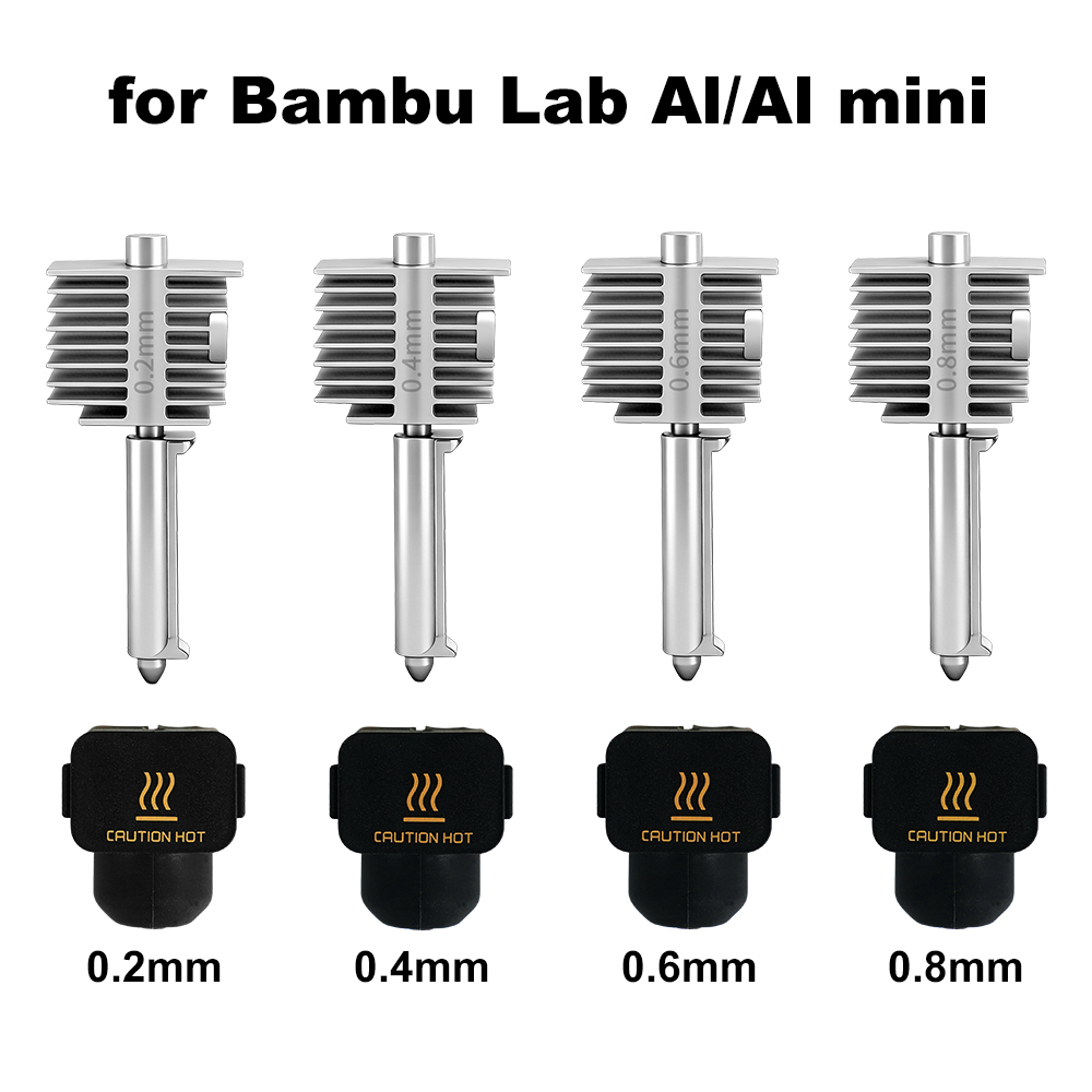 3D プリントアクセサリー A1/A1 ミニ統合ノズルホット - 3D Printer Stand のレビューと価格