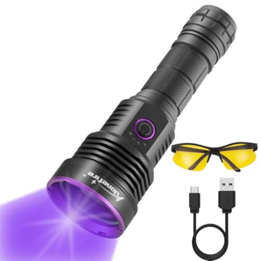 SV43 36W 365nm UV懐中電灯 USB C充電式 - Uv Resin のレビューと価格