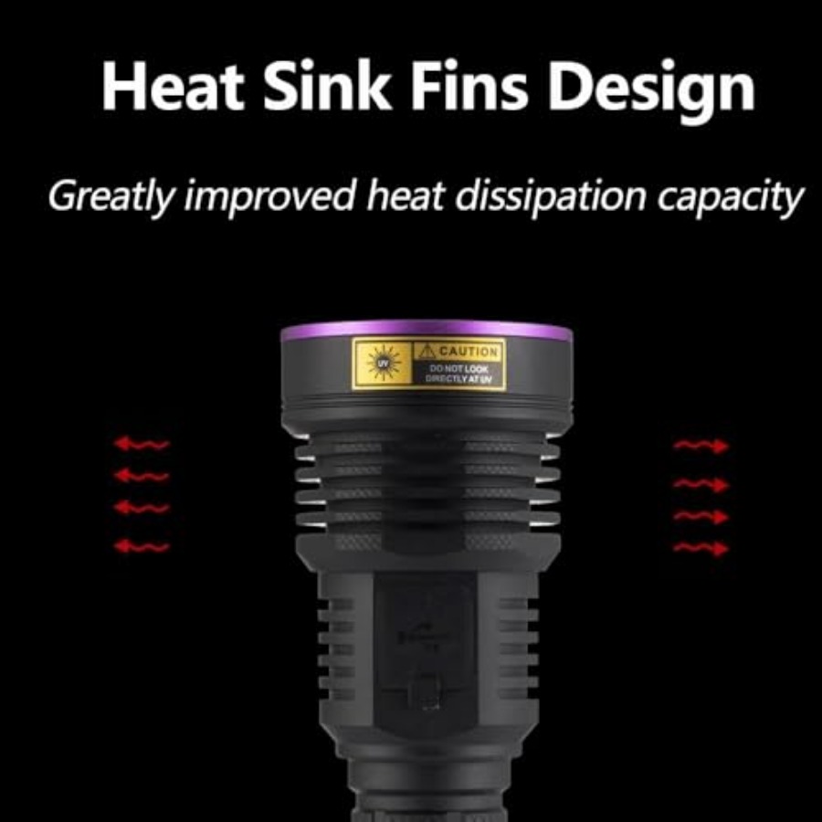 SV43 36W 365nm UV懐中電灯 USB C充電式 - Uv Resin のレビューと価格