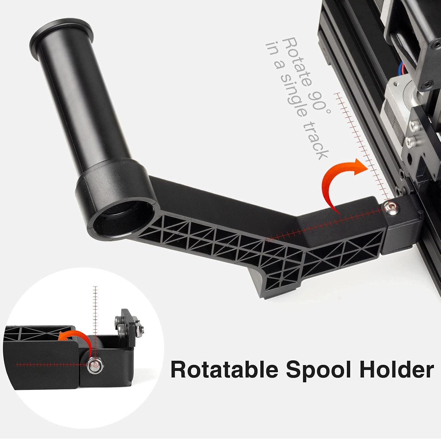 Creality 3Dプリンター用フィラメントスプールホルダ - Petg Filament のレビューと価格