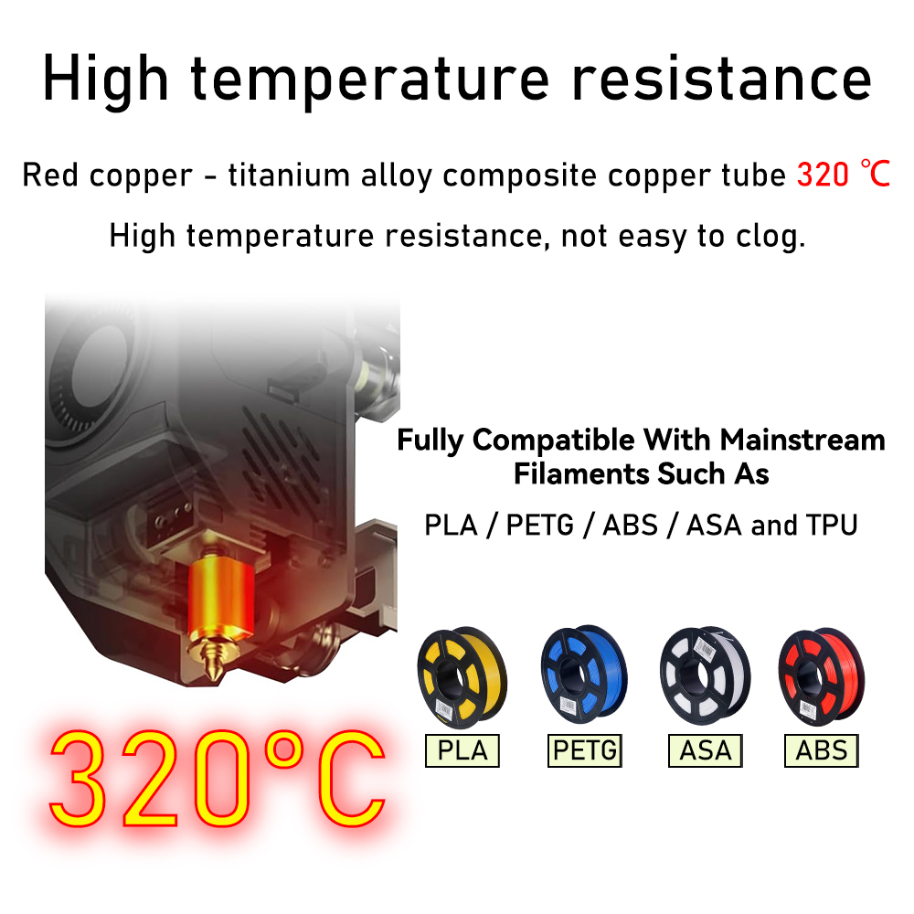 Anycubic Kobra 3 Max ノズルホットエンド - Hotend 0.4Mm のレビューと価格