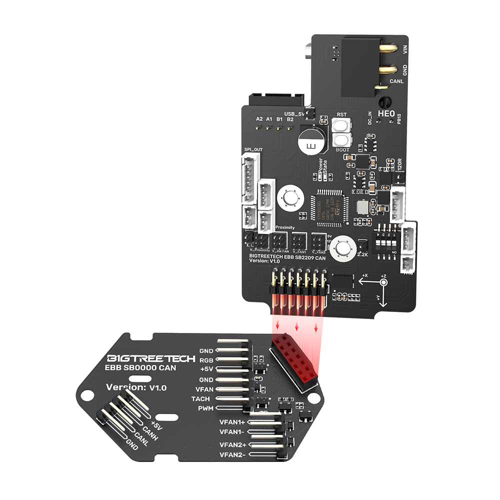BIGTREETECH EBB SB2209 CAN/USB - Btt Skr Mini のレビューと価格