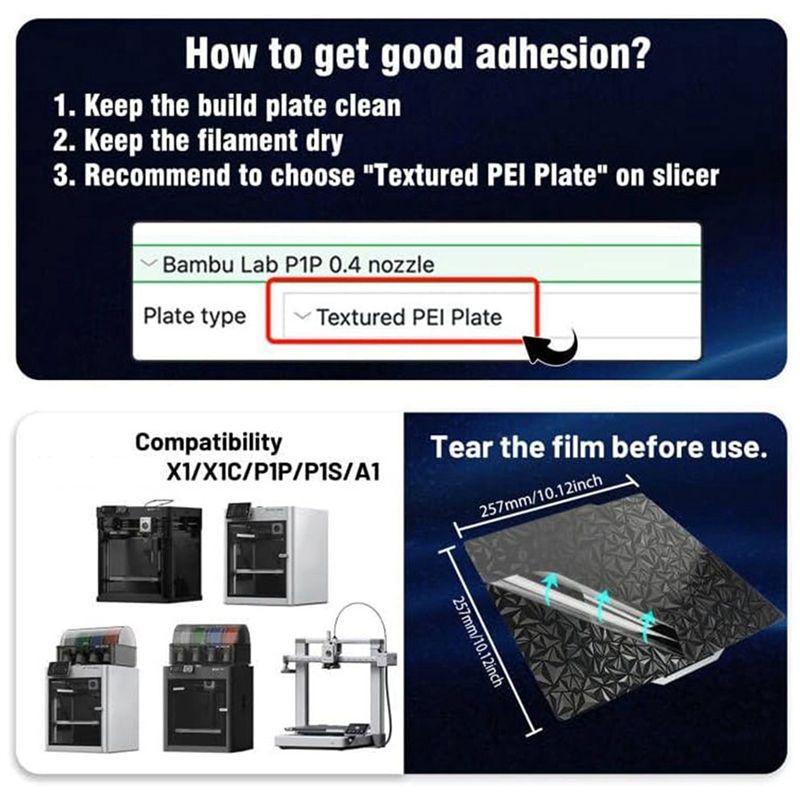 PZHI-3X 3DプリンターPEO PETビルドプレート  - Build Plate のレビューと価格