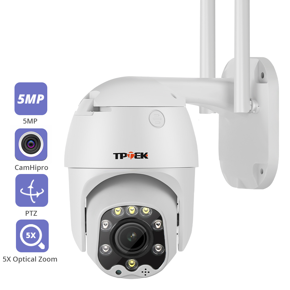 Wifi PTZ IP カメラ 5MP 5X 光学ズーム W - Btt Skr Mini のレビューと価格