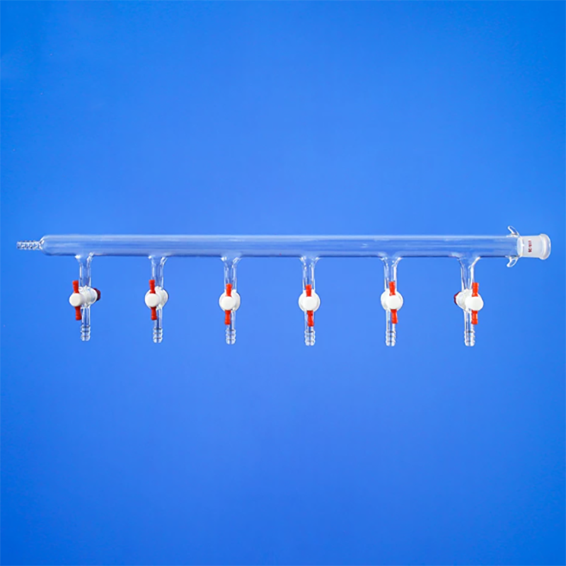 単列チューブ真空ガス分配器標準PTFEドアガラス器具4/5/ - Ptfe Tube のレビューと価格