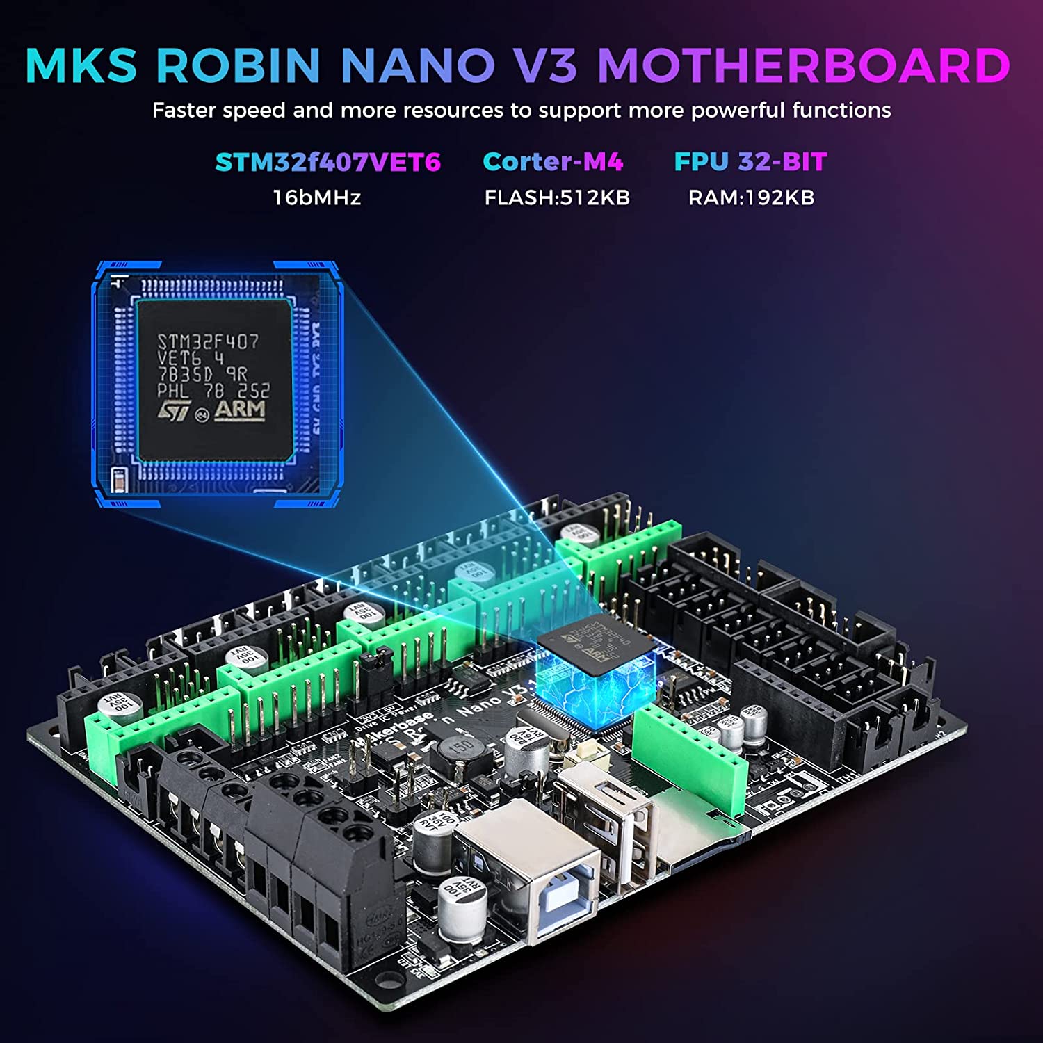Makerbase MKS Robin Nano V3 32 - Mks Sgen のレビューと価格