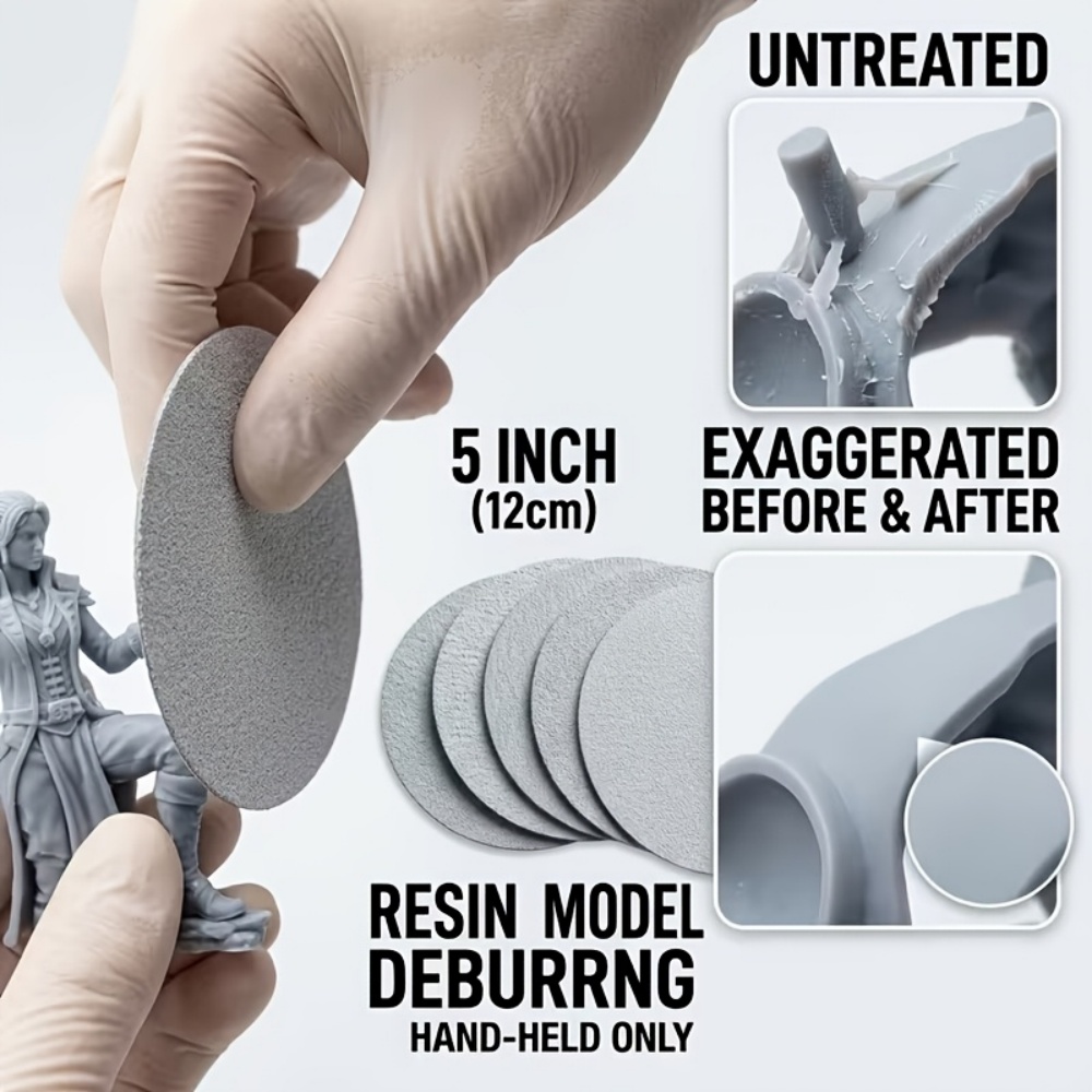 3Dプリンター用レジン研磨ディスク 5インチ。模型の細部を仕 - Resin Printer のレビューと価格