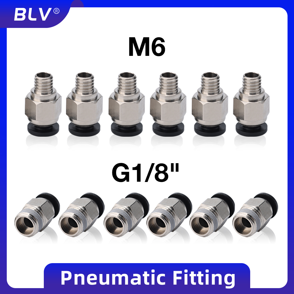BLV ®   空気圧継手 G1/8' / M6 3D プリ - Bowden Tube のレビューと価格