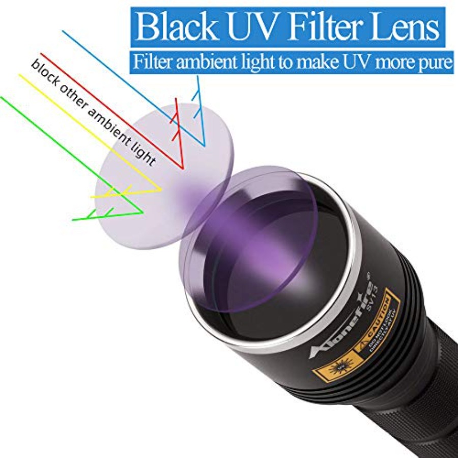 SV13 15W 365nm UV懐中電灯 充電式紫外線ウッ - Uv Resin のレビューと価格